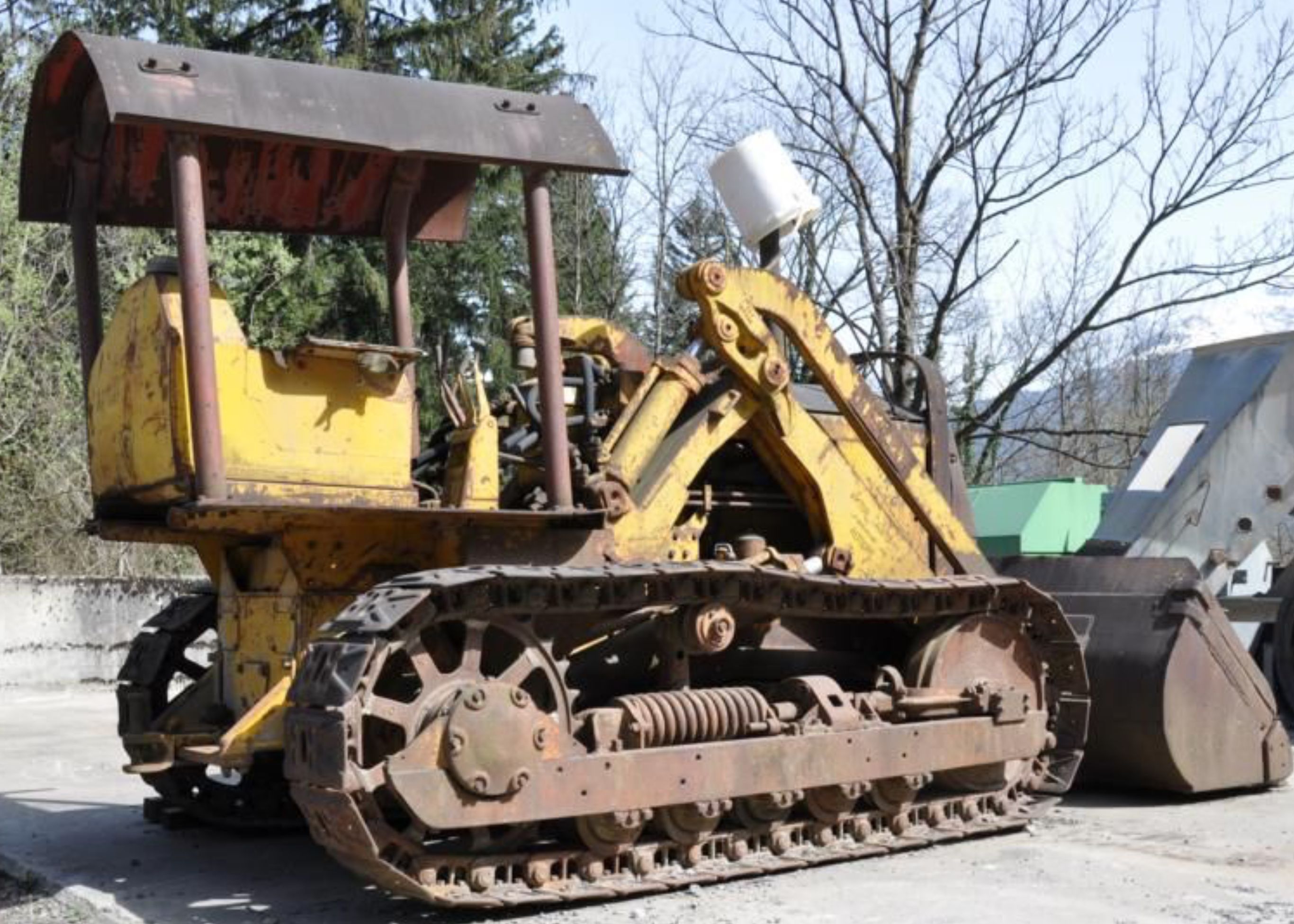 Mezzi da cantiere vintage — le origini dell'impresa Valenti